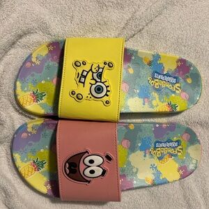 SpongeBob SquarePants Kids Sandals - Yellow and Pink